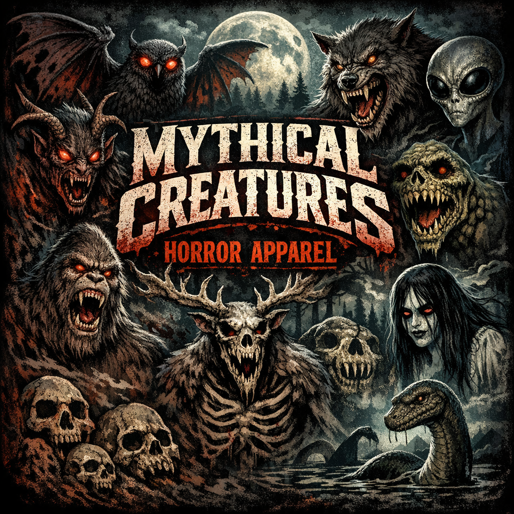 Mythical Creatures Horror Apparel