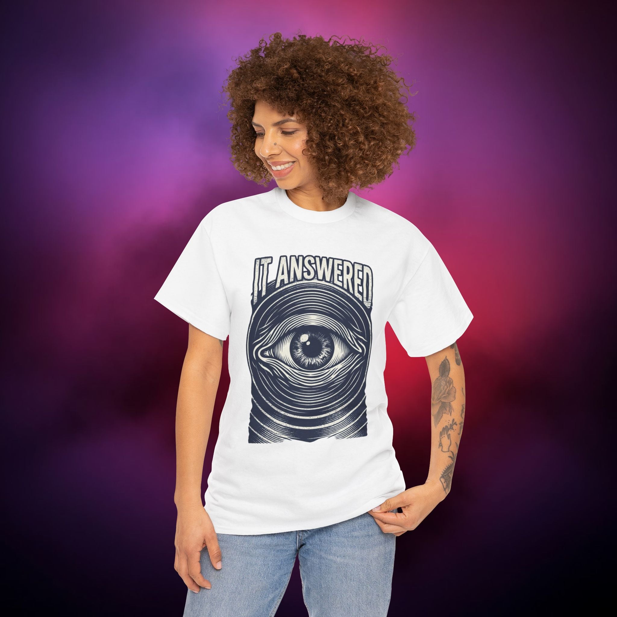 Thalassophobia Horror T‑Shirt – It Answered | Fear of the Deep | Wear Your Nightmares