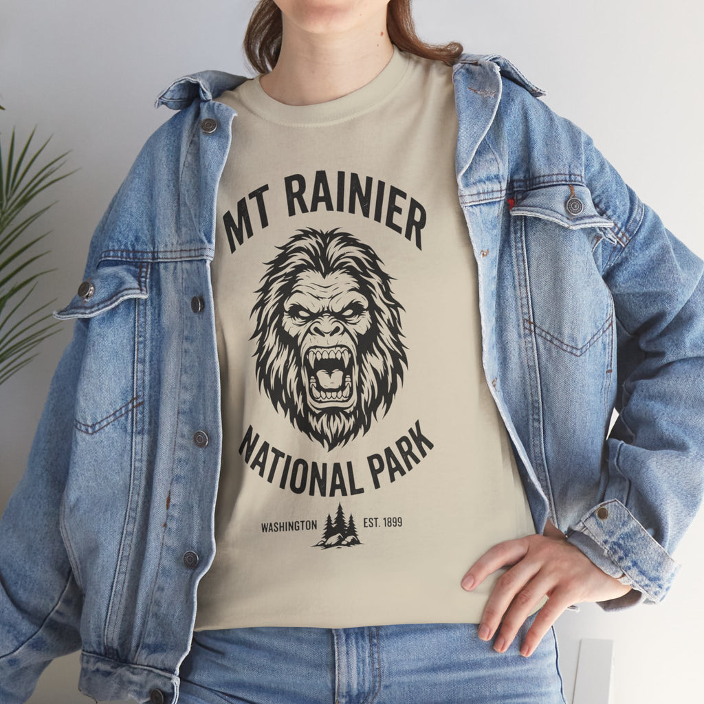 Bigfoot Graphic Tee - Vintage Sasquatch Nature Shirt
