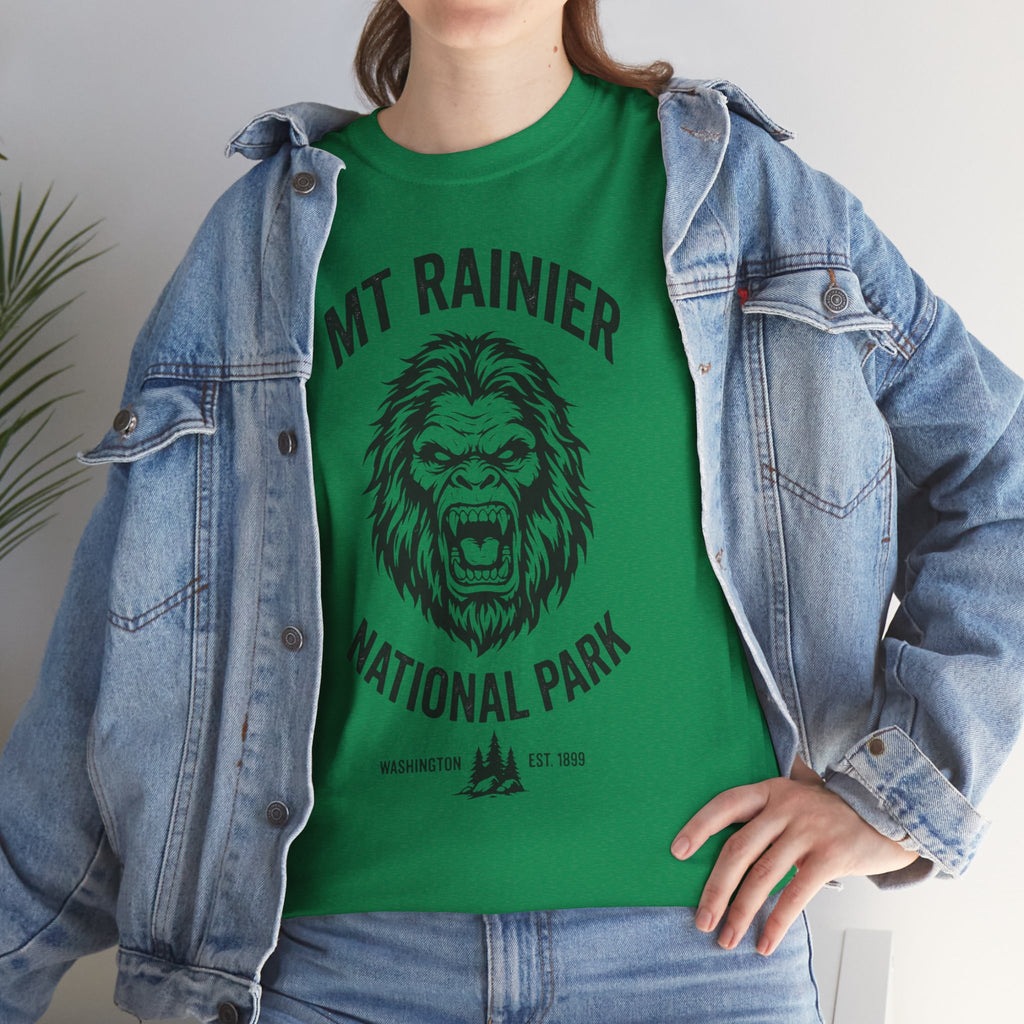 Bigfoot Graphic Tee - Vintage Sasquatch Nature Shirt
