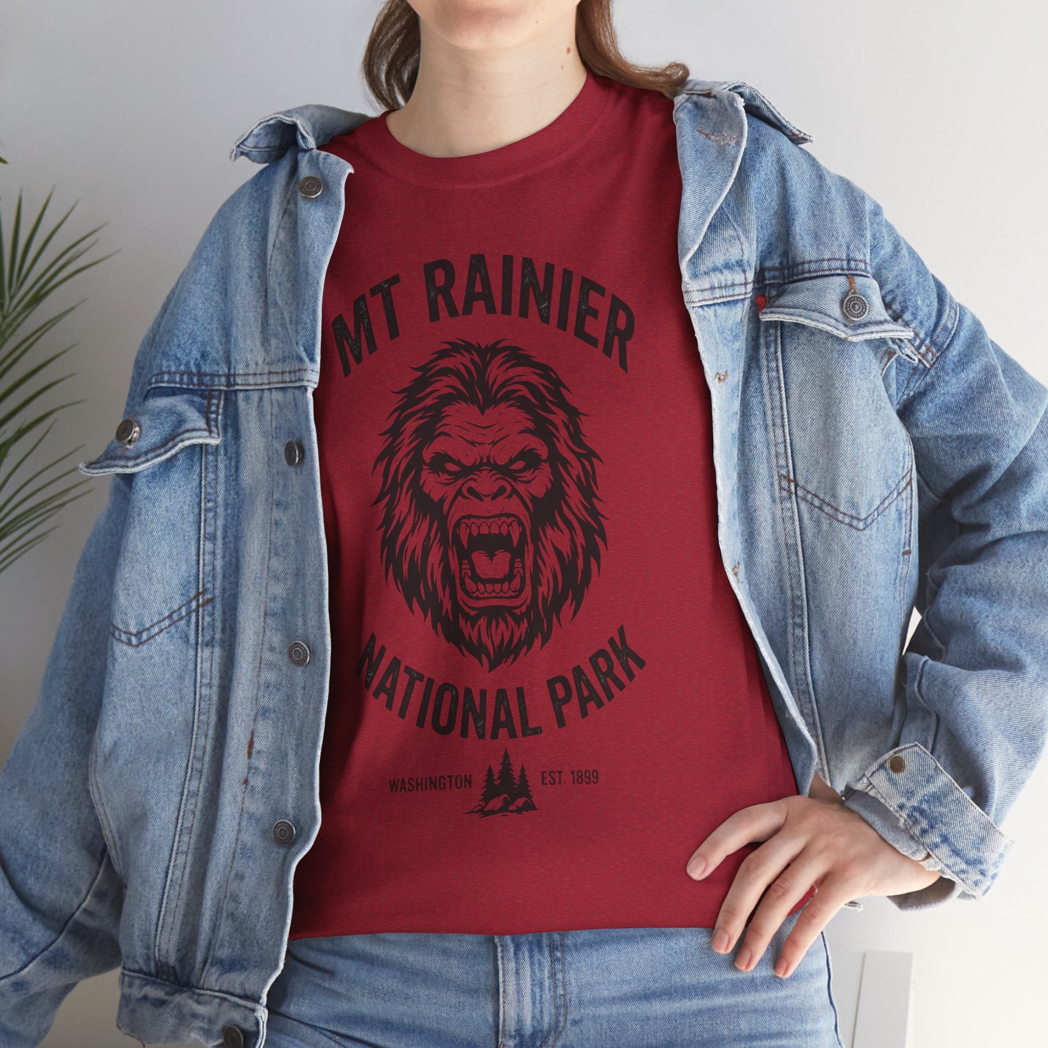Bigfoot Graphic Tee - Vintage Sasquatch Nature Shirt