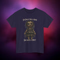 She Wants a Host Horror T‑Shirt – Creepy Possessed Doll Nightmare