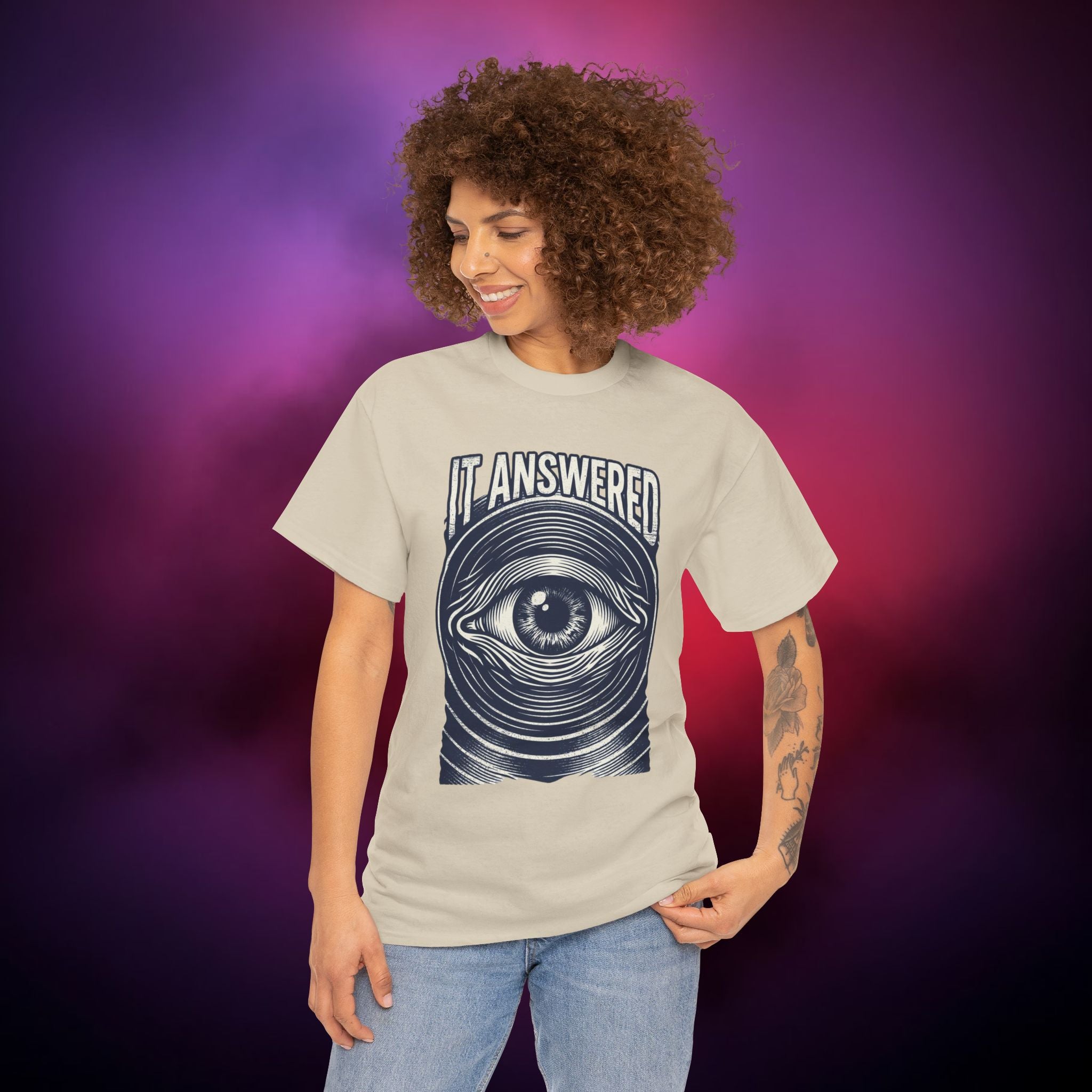 Thalassophobia Horror T‑Shirt – It Answered | Fear of the Deep | Wear Your Nightmares