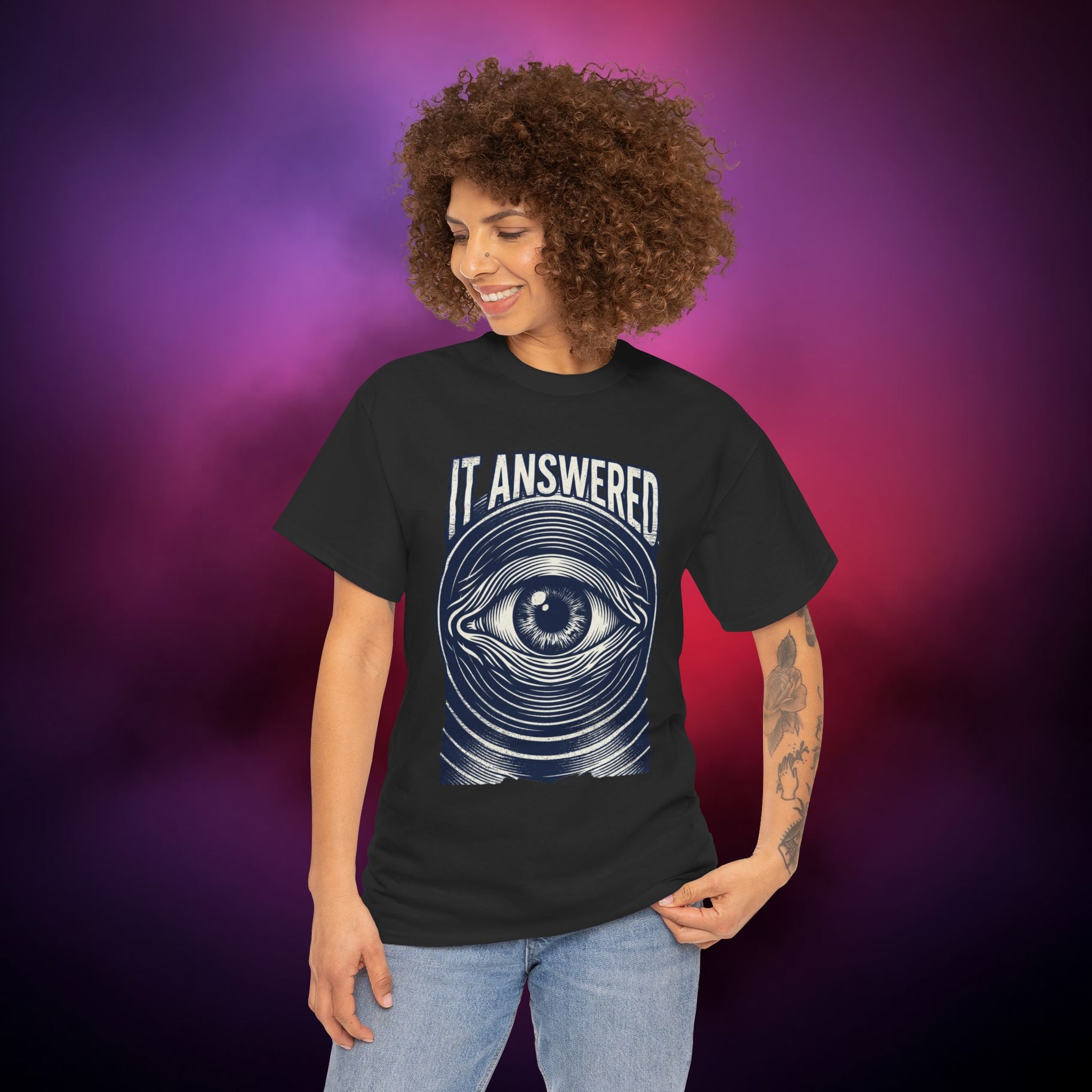 Thalassophobia Horror T‑Shirt – It Answered | Fear of the Deep | Wear Your Nightmares