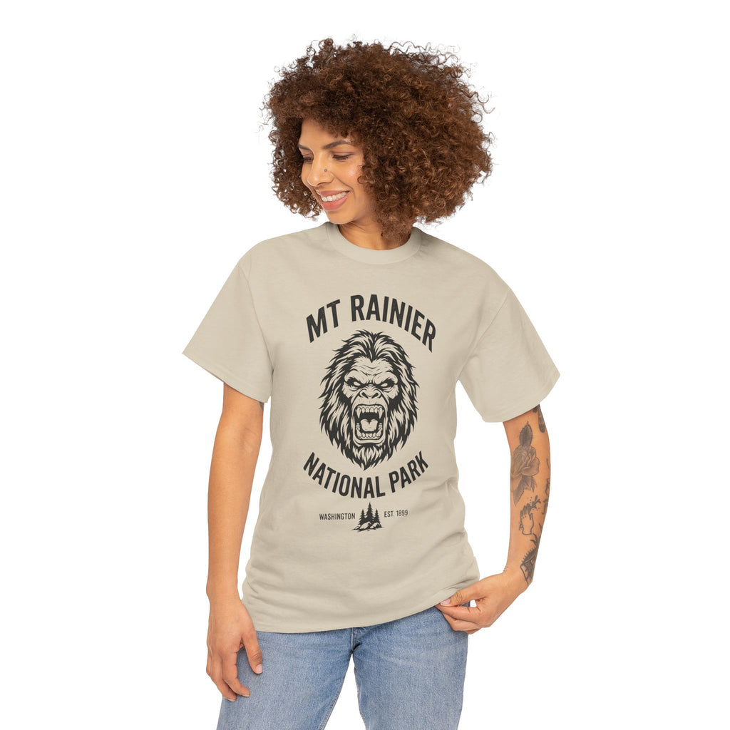 Bigfoot Graphic Tee - Vintage Sasquatch Nature Shirt