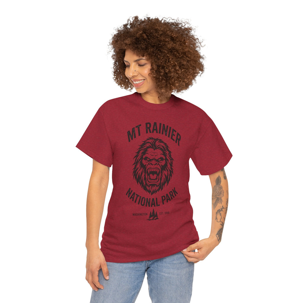 Bigfoot Graphic Tee - Vintage Sasquatch Nature Shirt