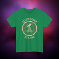 Celtic Coven T‑Shirt – Druidic Witch Sigil | Pagan Raven & Triskelion