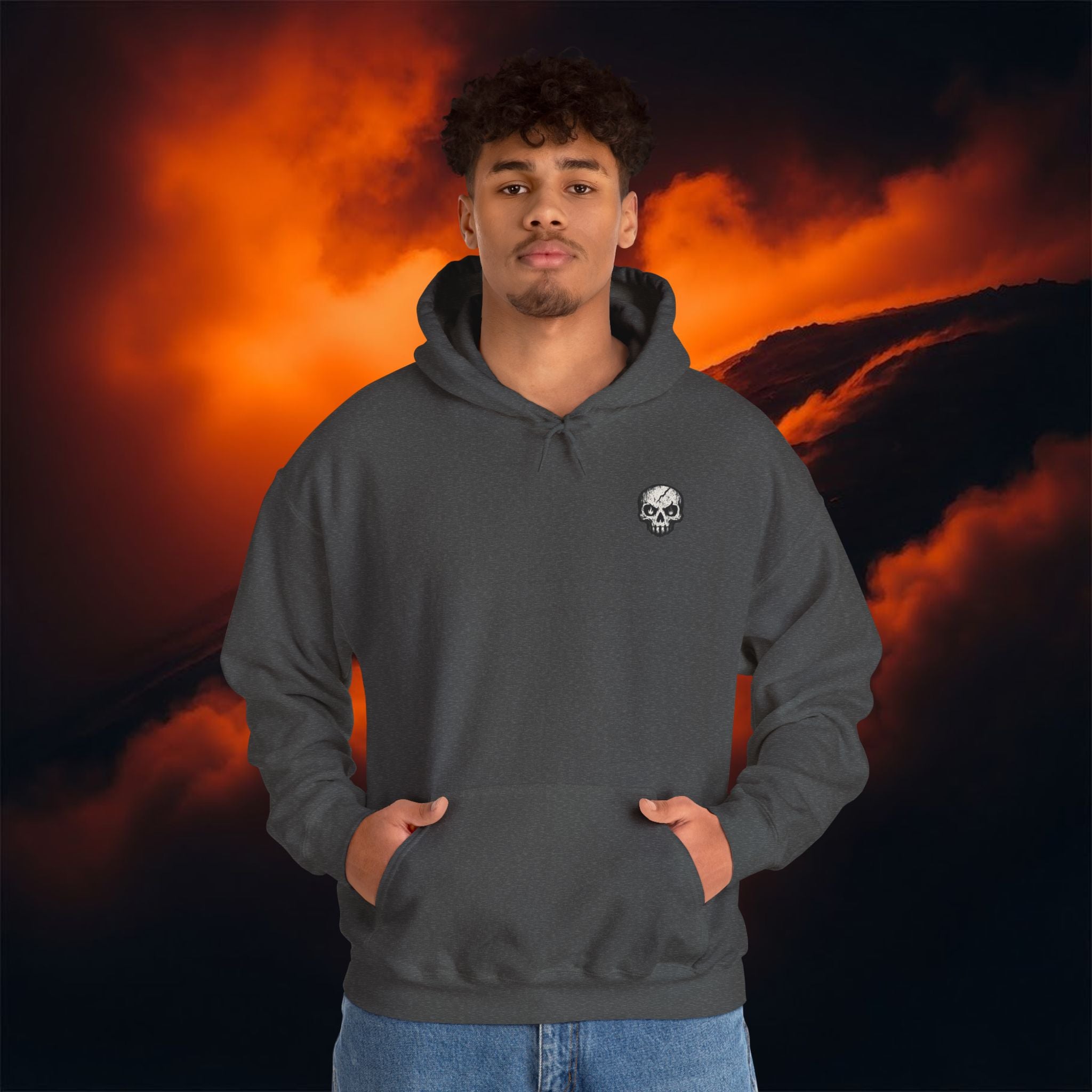 Pirate Skull Hoodie – Vintage Sea Horror Goth - Wear Your Nightmares