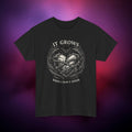 It Grows When I Don’t Speak T-Shirt – Emotional Gothic Heart Tee | Dark Grief Expression Shirt | Mental Health Awareness Horror Aesthetic