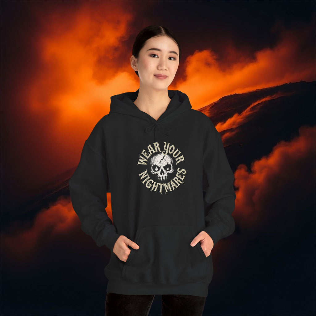 Wear Your Nightmares Hoodie – Undead Viking Warrior