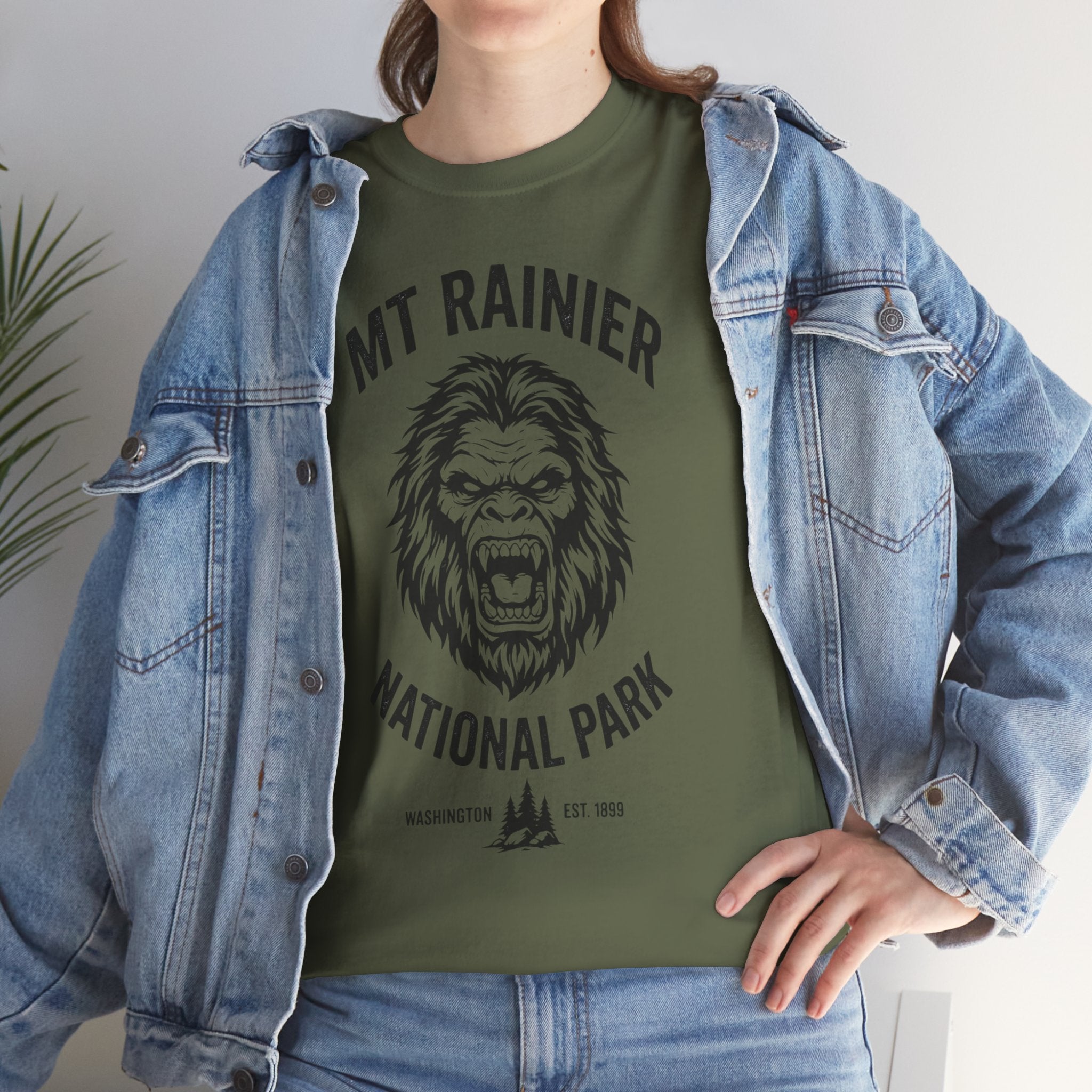 Bigfoot Graphic Tee - Vintage Sasquatch Nature Shirt