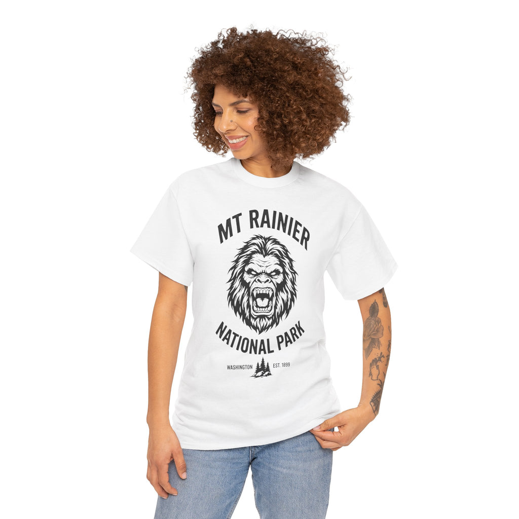Bigfoot Graphic Tee - Vintage Sasquatch Nature Shirt