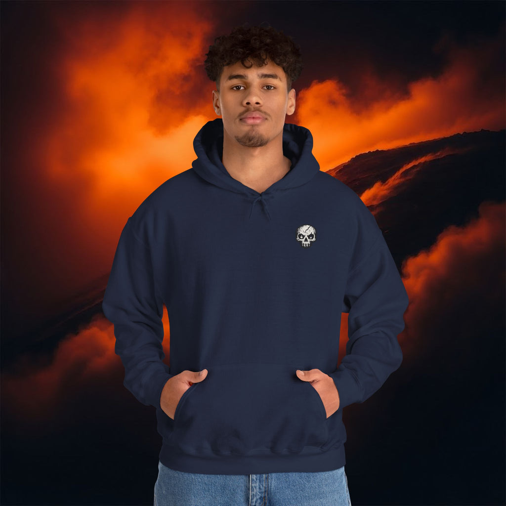 Pirate Skull Hoodie – Vintage Sea Horror Goth - Wear Your Nightmares