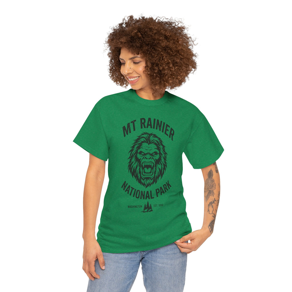 Bigfoot Graphic Tee - Vintage Sasquatch Nature Shirt
