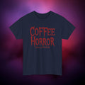 Coffee Horror Halloween T‑Shirt – Horror Coffee Lover Graphic Tee