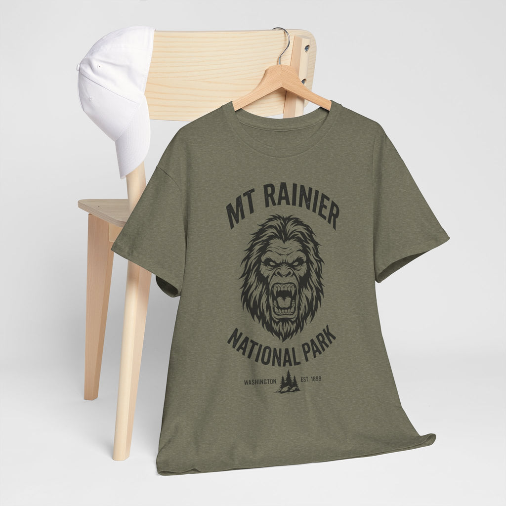 Bigfoot Graphic Tee - Vintage Sasquatch Nature Shirt