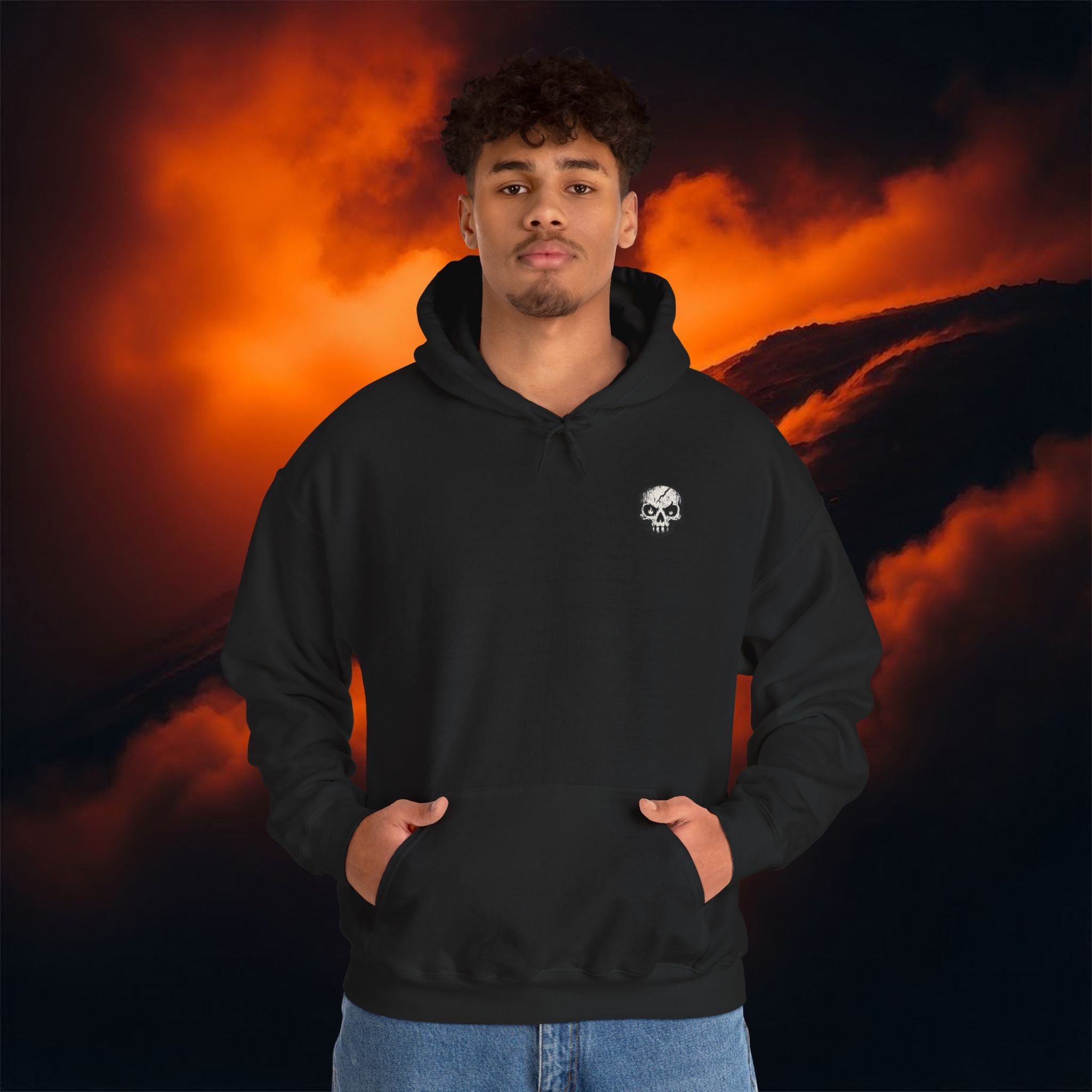 Pirate Skull Hoodie – Vintage Sea Horror Goth - Wear Your Nightmares