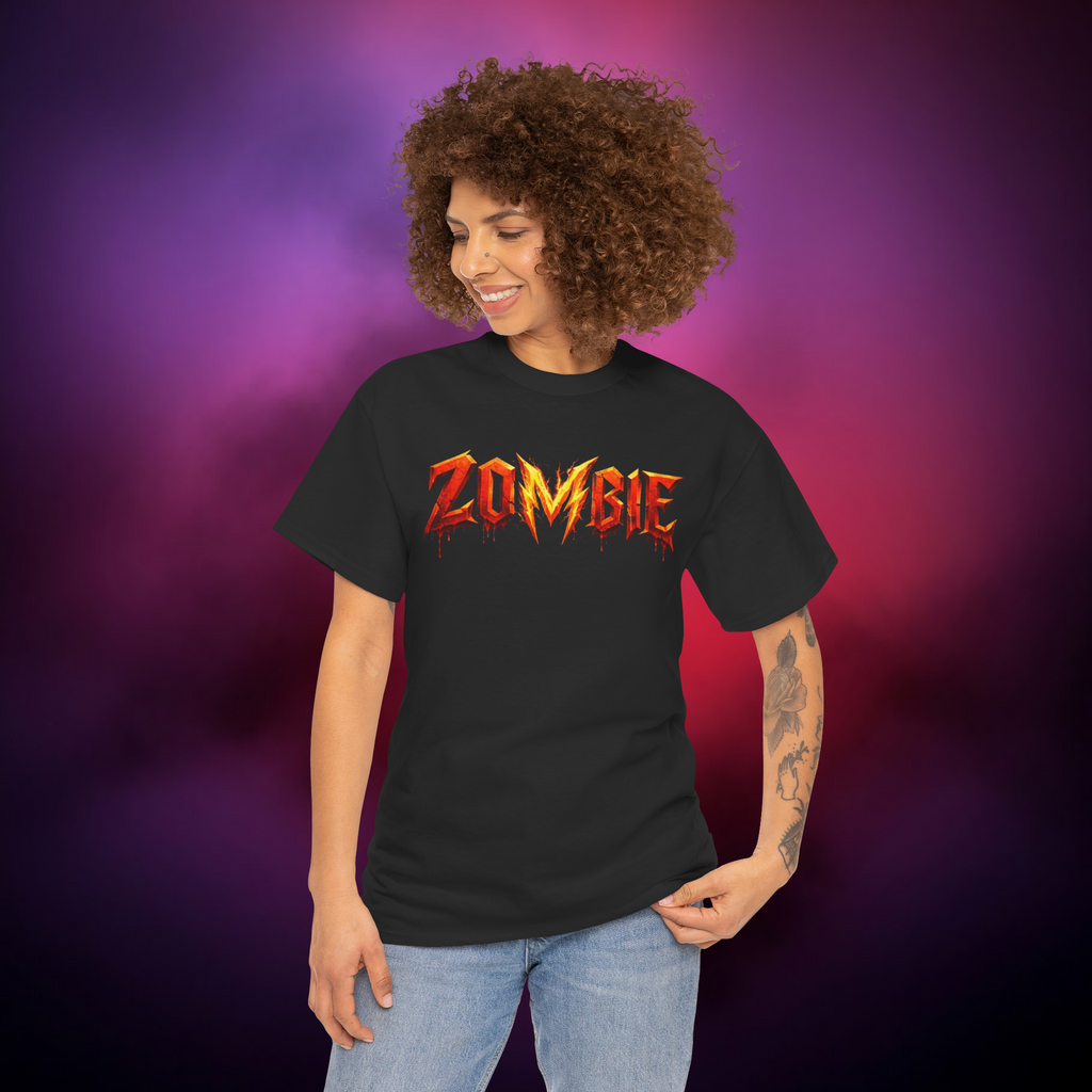Zombie Horror T-Shirt | Undead Graphic Tee for Horror Fans & Halloween Lovers