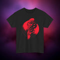 Crimson Nosferatu Horror T‑Shirt – Vampire Myth Night Stalker Design
